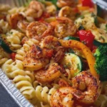Roasted Shrimp and Vegetable Pasta