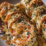 Sela Cheesy Seafood Shrimp Roll-Ups with Garlic Parmesan Butter