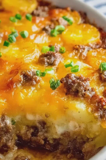 Sela Southern Hamburger and Potato Casserole