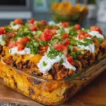 Sela Walking Taco Casserole