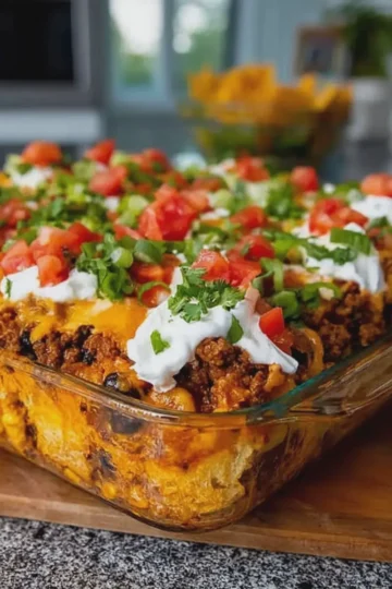 Sela Walking Taco Casserole