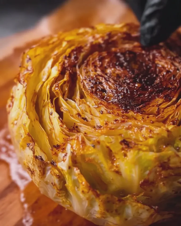 Whole Roasted Cabbage