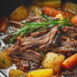 Fall Apart Juicy Pot Roast with Veggies