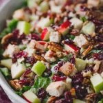 Apple Pecan Cranberry Salad