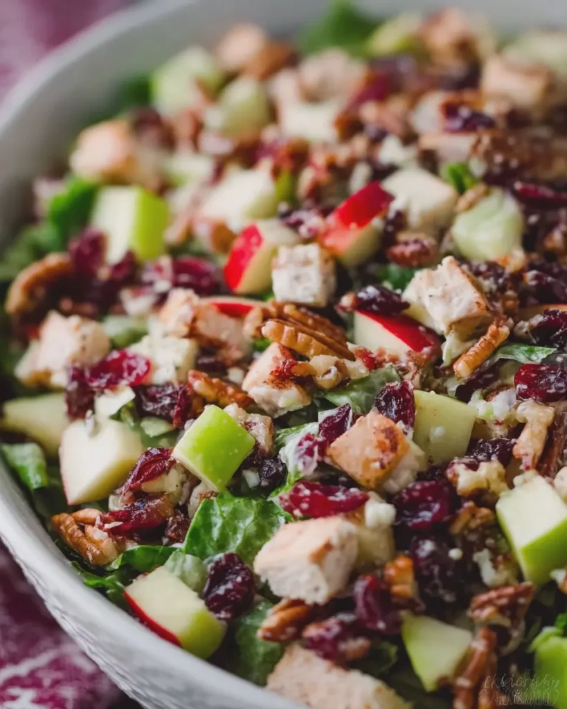 Apple Pecan Cranberry Salad