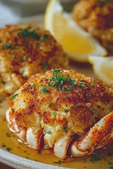 Golden Crab Seafood Bombs