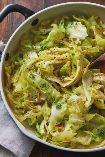 Simple Sautéed Cabbage