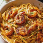 Creamy Cajun Shrimp Pasta