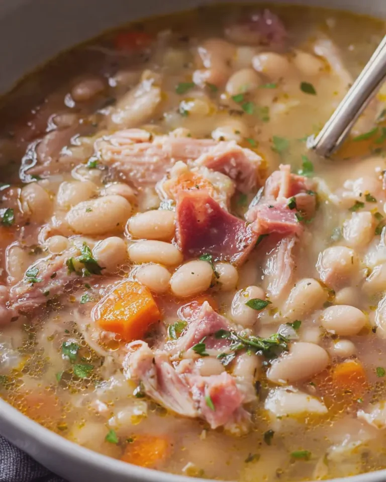 Chicken Chicken Ham and Bean Soup