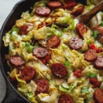Southern Cabbage and Sausage Skillet