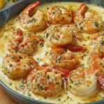 Garlic Butter Seafood Skillet with Creamy Shrimp